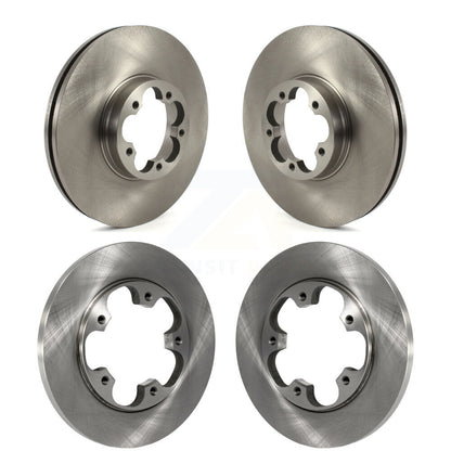 Disc Brake Rotors Front Rear Kit For 2016 Ford Transit-350 HD With 5 Lug Wheels