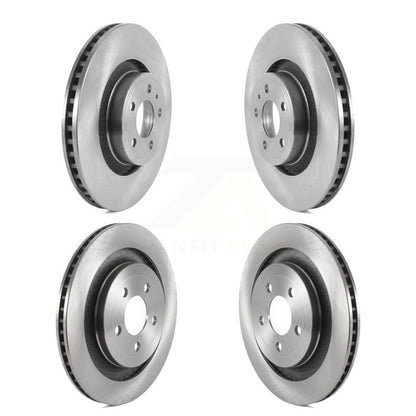 Disc Brake Rotors Front Rear Kit For Ford Mustang