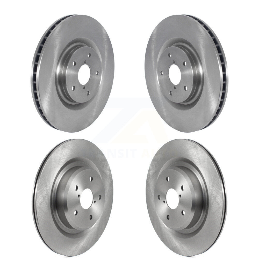 Disc Brake Rotors Front Rear Kit For 2019-2024 Subaru Ascent