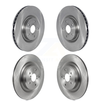 Disc Brake Rotors Front Rear Kit For 2019-2024 Subaru Ascent