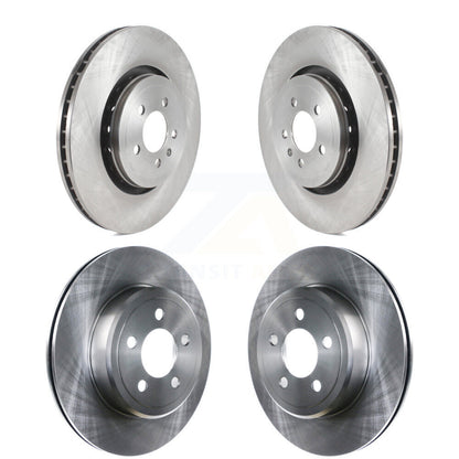 Brake Rotors Front Rear Kit For Dodge Charger With 370mm Diameter Rotor