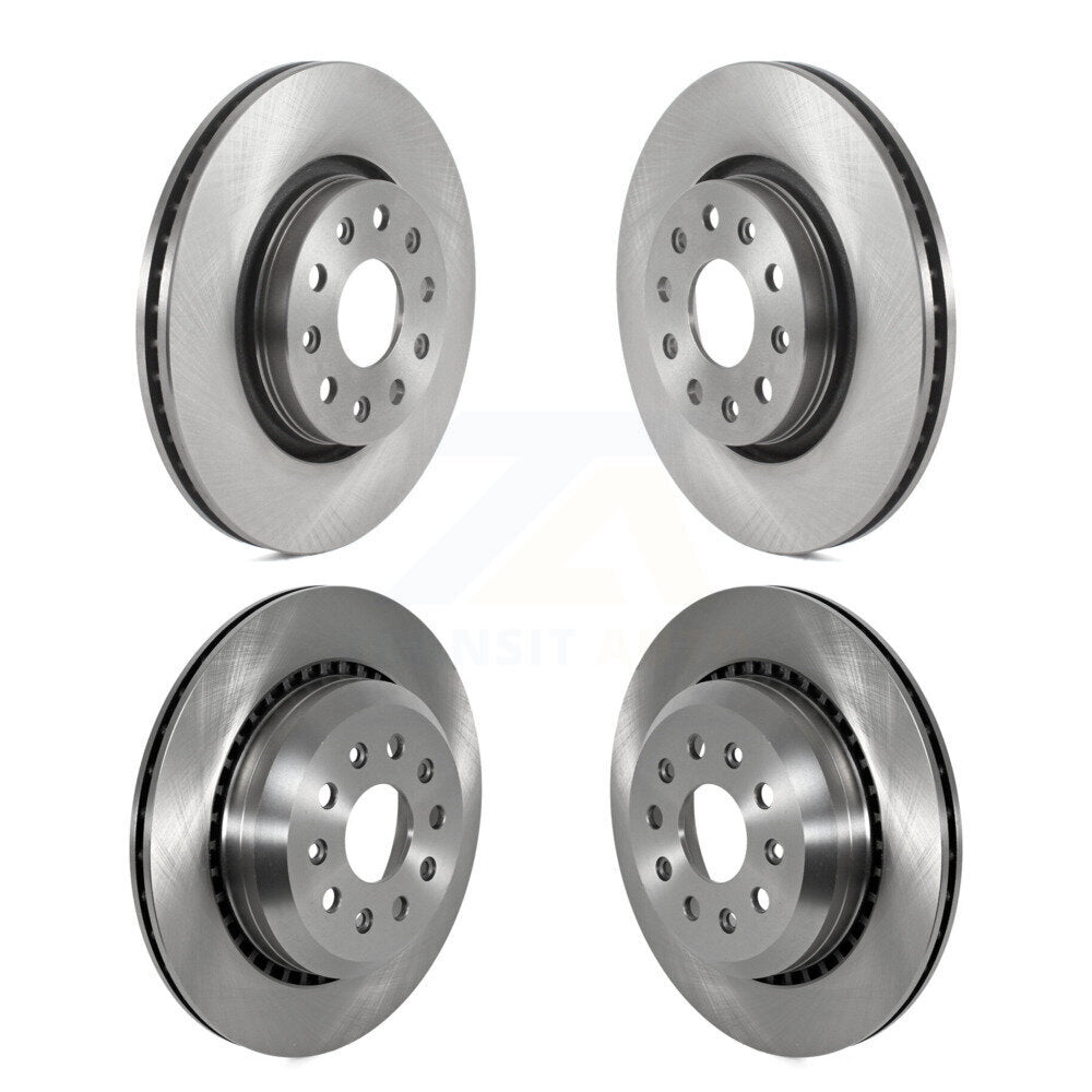 Disc Brake Rotors Front Rear Kit For 2020-2024 Jeep Gladiator