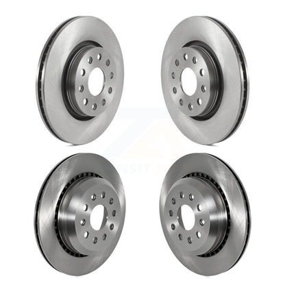 Disc Brake Rotors Front Rear Kit For 2020-2024 Jeep Gladiator