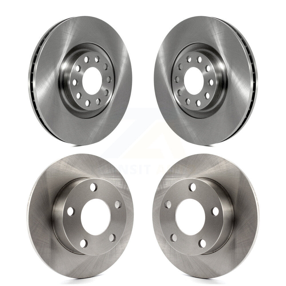 Brake Rotors Front Rear Kit For Audi A4 Quattro With 320mm Diameter Rotor