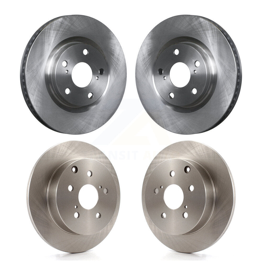 Disc Brake Rotors Front Rear Kit For 2016-2020 Toyota Mirai