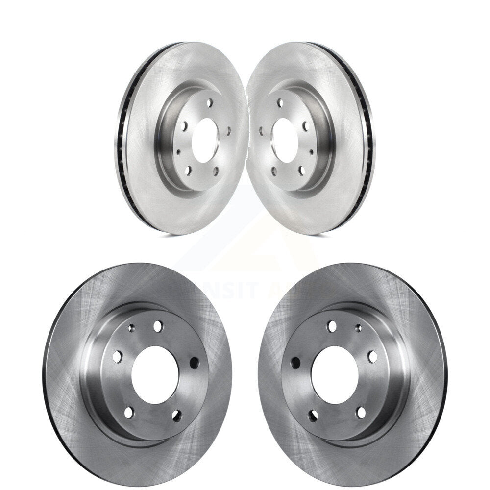 Disc Brake Rotors Front Rear Kit For Mazda 3 CX-30 Sport