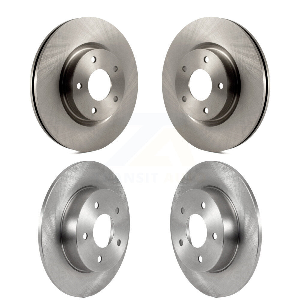 Brake Rotors Front Rear Kit For 19-24 Nissan Altima With Electric Parking