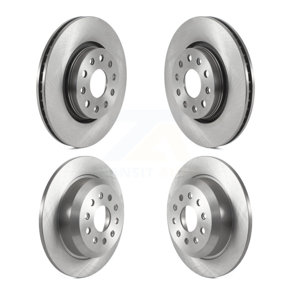 Disc Brake Rotors Front Rear Kit For Jeep Wrangler