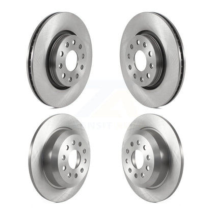 Disc Brake Rotors Front Rear Kit For Jeep Wrangler