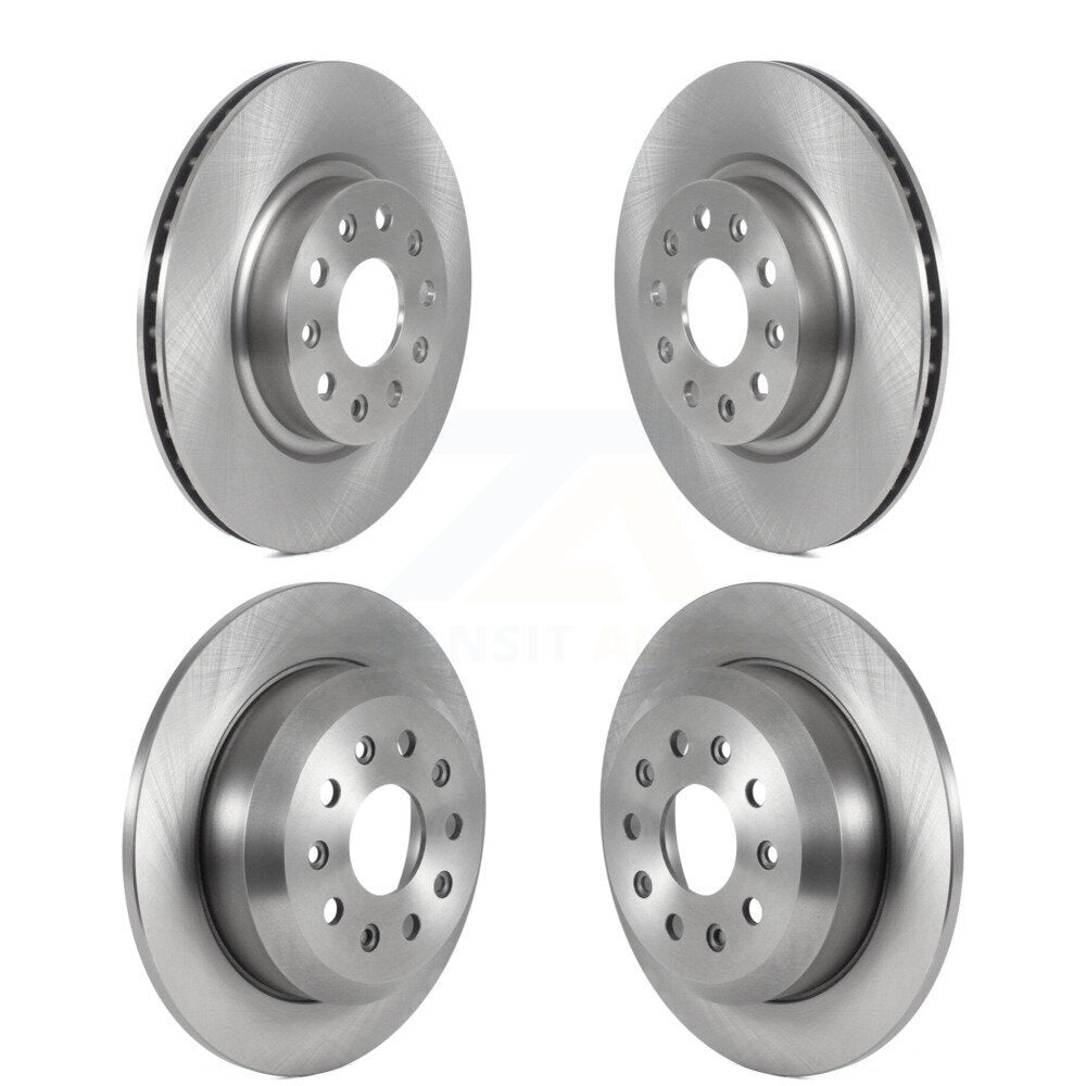 Disc Brake Rotors Front Rear Kit For Jeep Wrangler