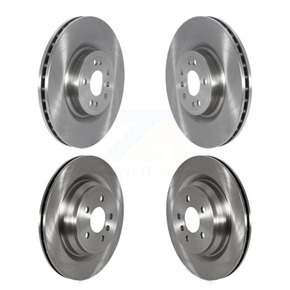 Disc Brake Rotors Front Rear Kit For Mercedes-Benz GLE400 Without Sport Package