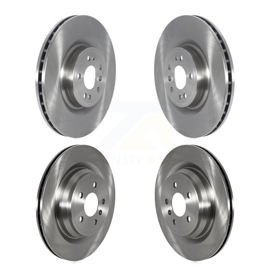 Disc Brake Rotors Front Rear Kit For Mercedes-Benz GLE400 Without Sport Package