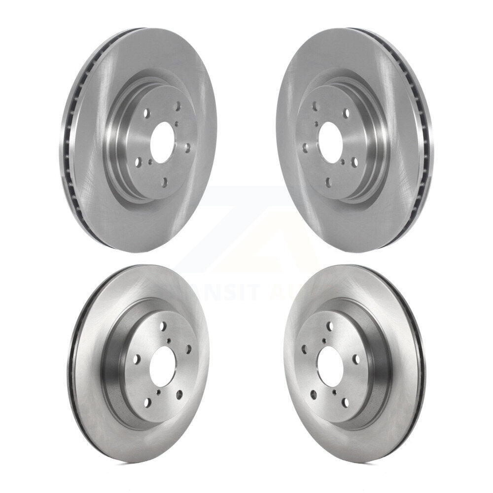 Disc Brake Rotors Front Rear Kit For Subaru Forester Crosstrek