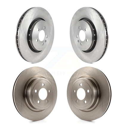 Brake Rotors Front Rear Kit For Dodge Charger With 370mm Diameter Rotor