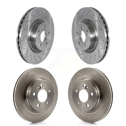 Brake Rotor Front Rear Kit For Mercedes-Benz E550 With 300mm Diameter