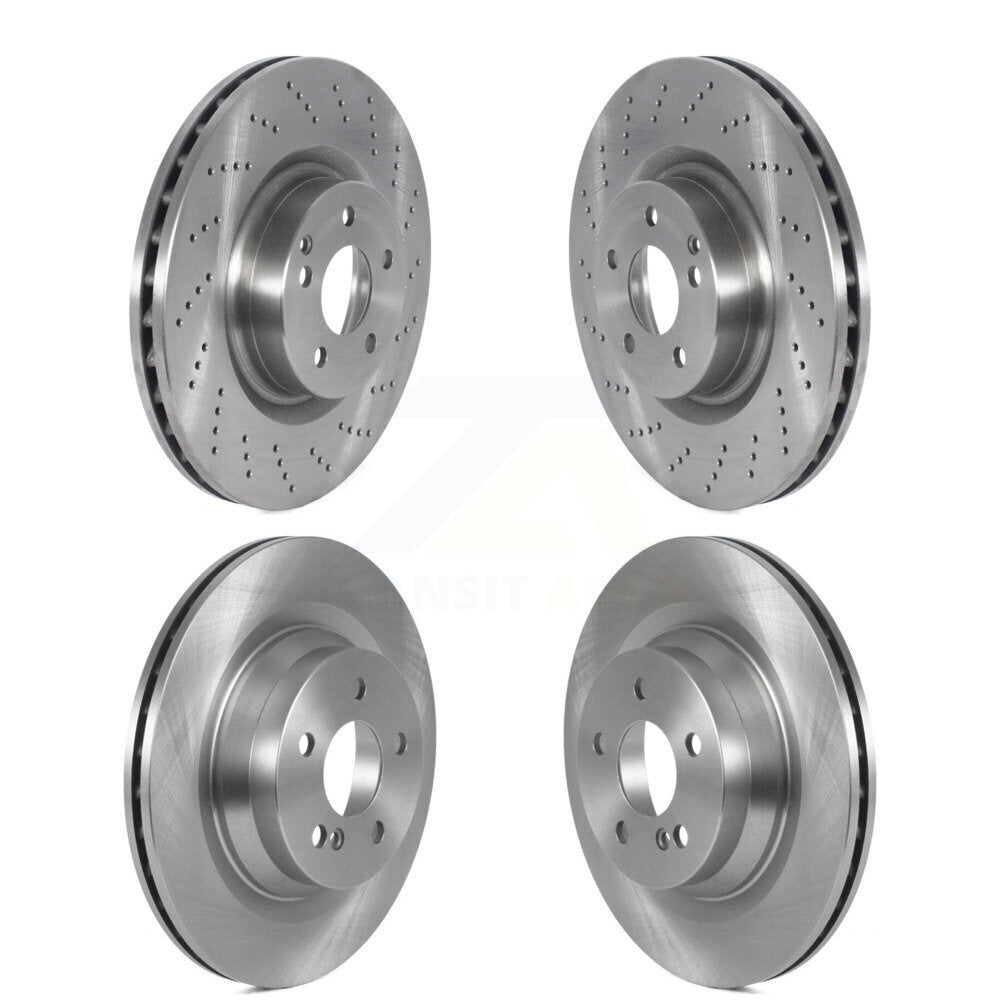 Brake Rotor Front Rear Kit For Mercedes-Benz E550 With 320mm Diameter