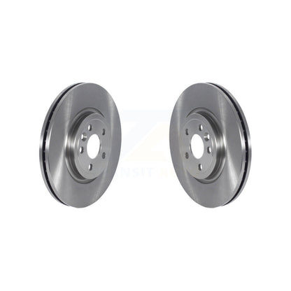 Disc Brake Rotors Front Pair For Jaguar F-Pace Land Rover Range Velar