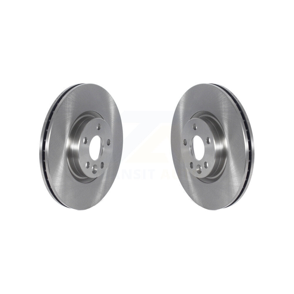 Disc Brake Rotors Front Pair For Volvo XC60