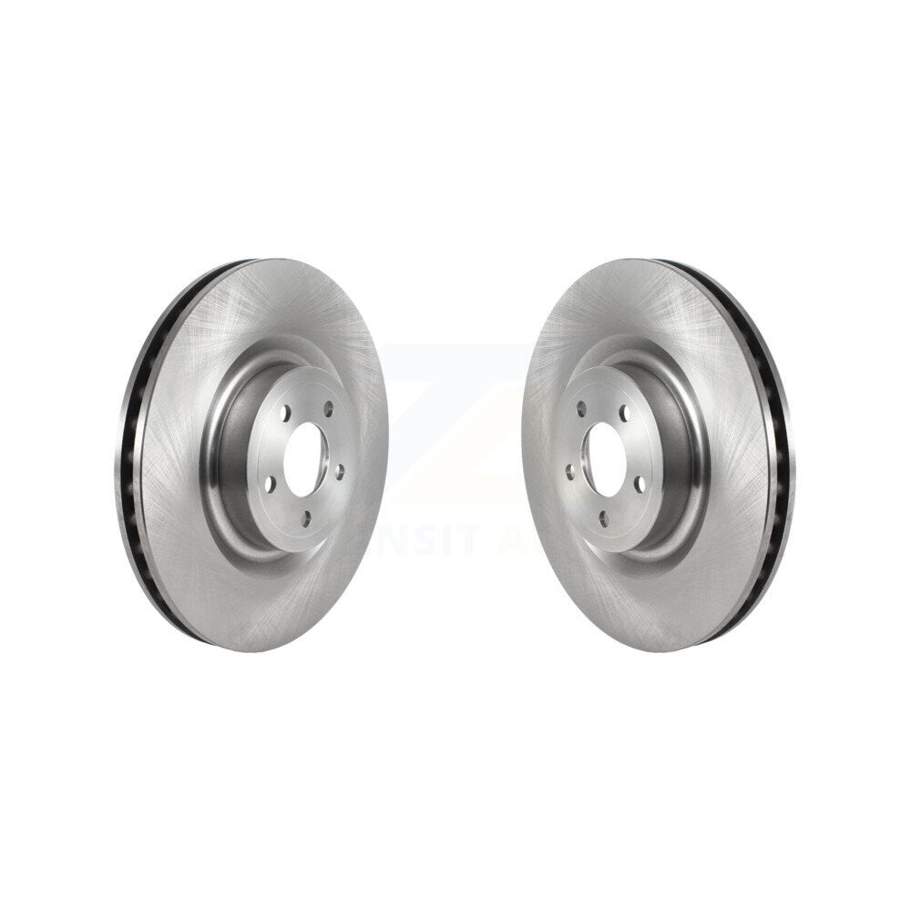Disc Brake Rotors Front Pair For Ford Mustang