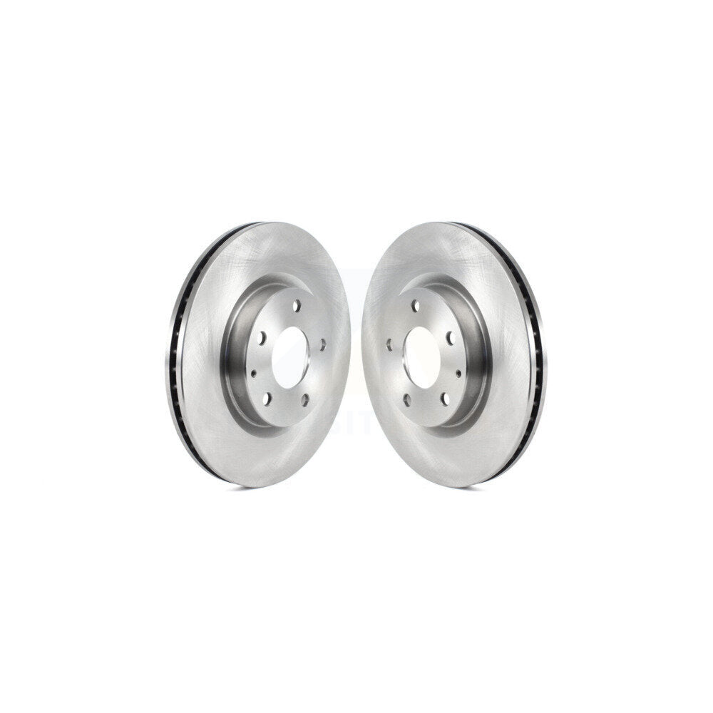 Disc Brake Rotors Front Pair For Mazda 3 CX-30 Sport