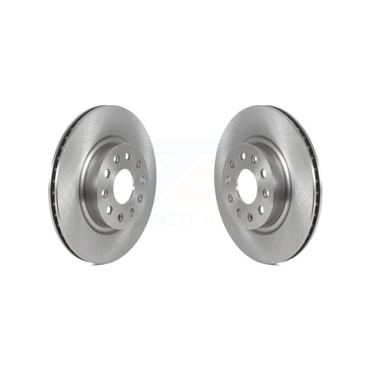 Disc Brake Rotors Front Pair For Jeep Wrangler