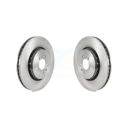 Disc Brake Rotors Front Pair For Dodge Charger With 370mm Diameter Rotor