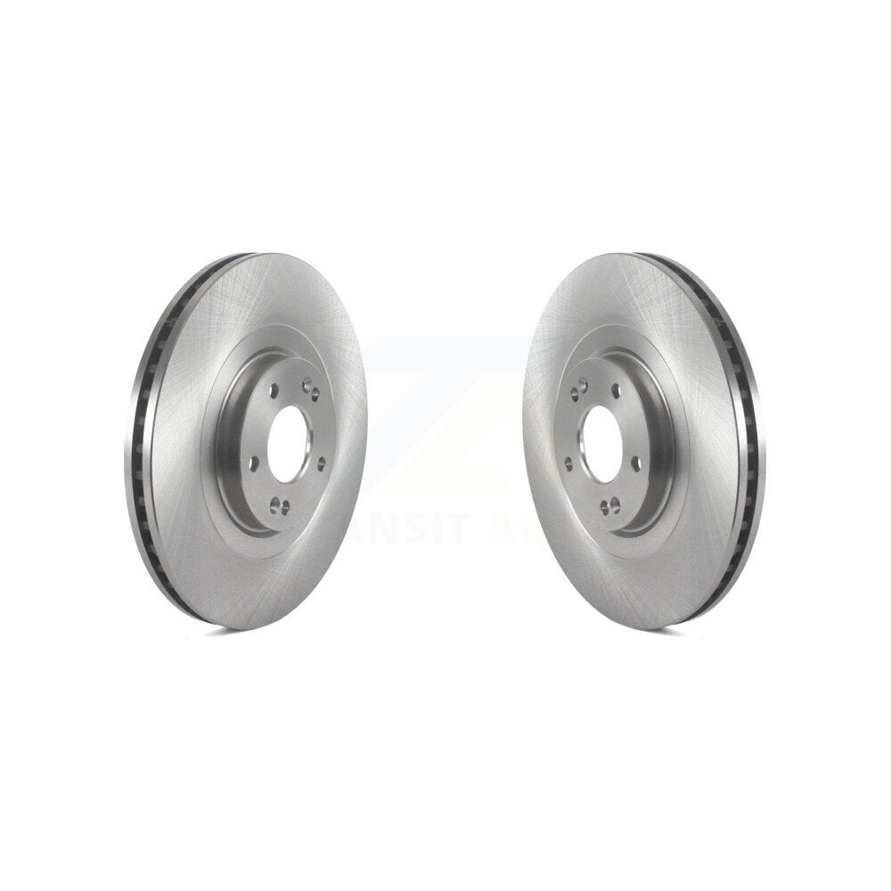 Disc Brake Rotors Front Pair For 2020-2024 Hyundai Palisade Kia Telluride