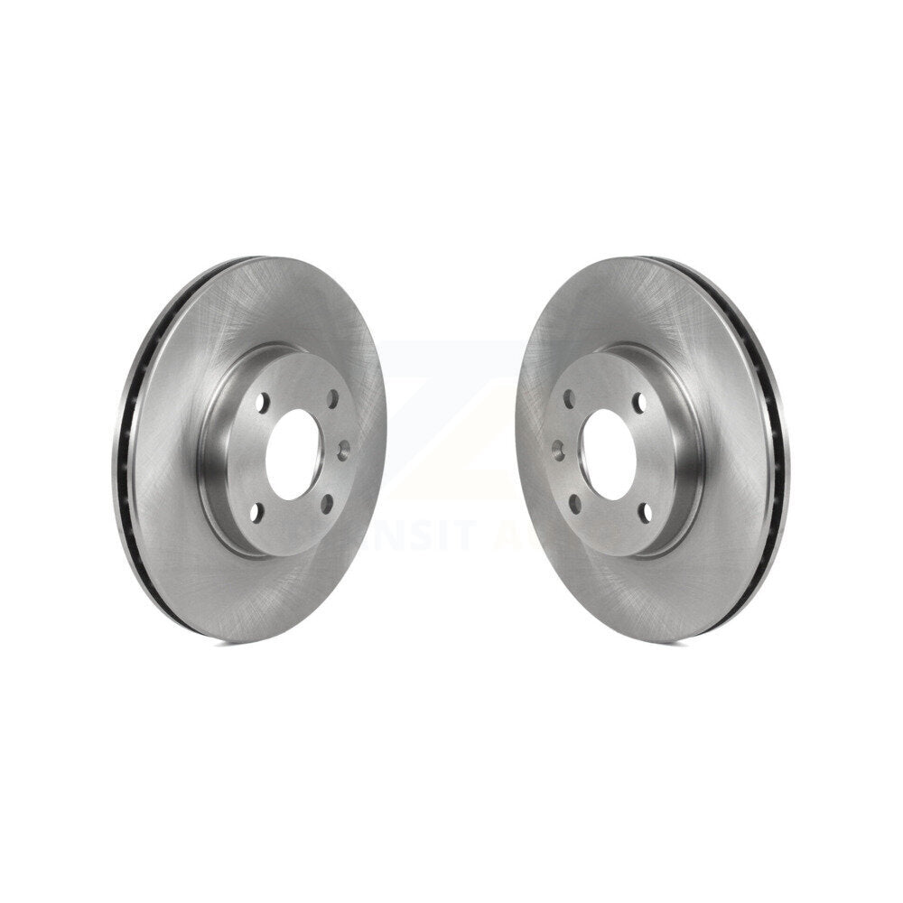 Disc Brake Rotors Front Pair For 2016-2022 Chevrolet Spark