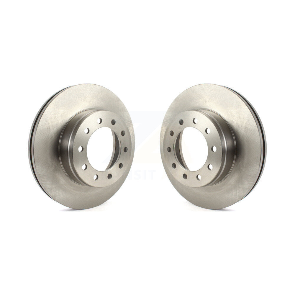 Disc Brake Rotors Front Pair For Ford F-450 Super Duty F-550 F-600