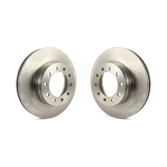 Disc Brake Rotors Front Pair For Ford F-450 Super Duty F-550 F-600