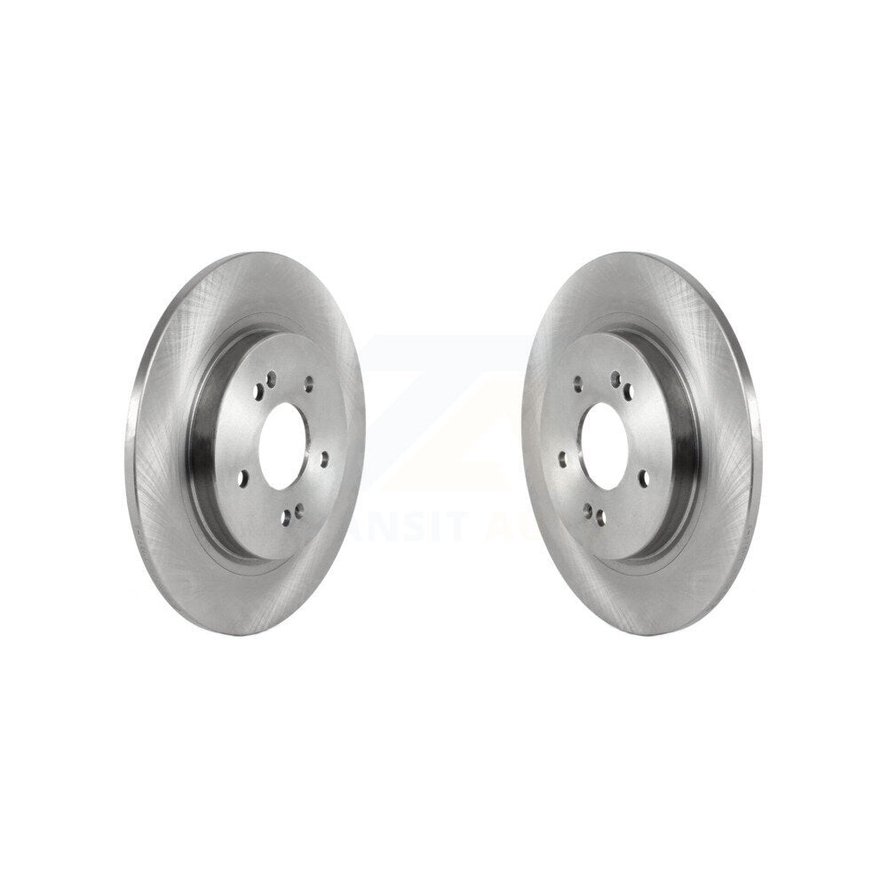 Disc Brake Rotors Rear Pair For Hyundai Palisade Santa Fe Kia Telluride