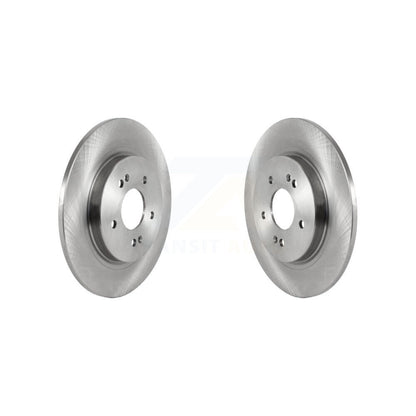 Disc Brake Rotors Rear Pair For Hyundai Palisade Santa Fe Kia Telluride