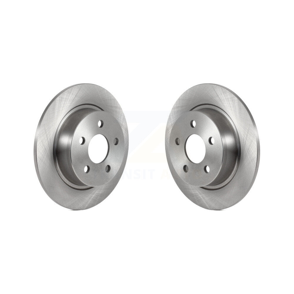 Disc Brake Rotors Rear Pair For Ford Transit Connect