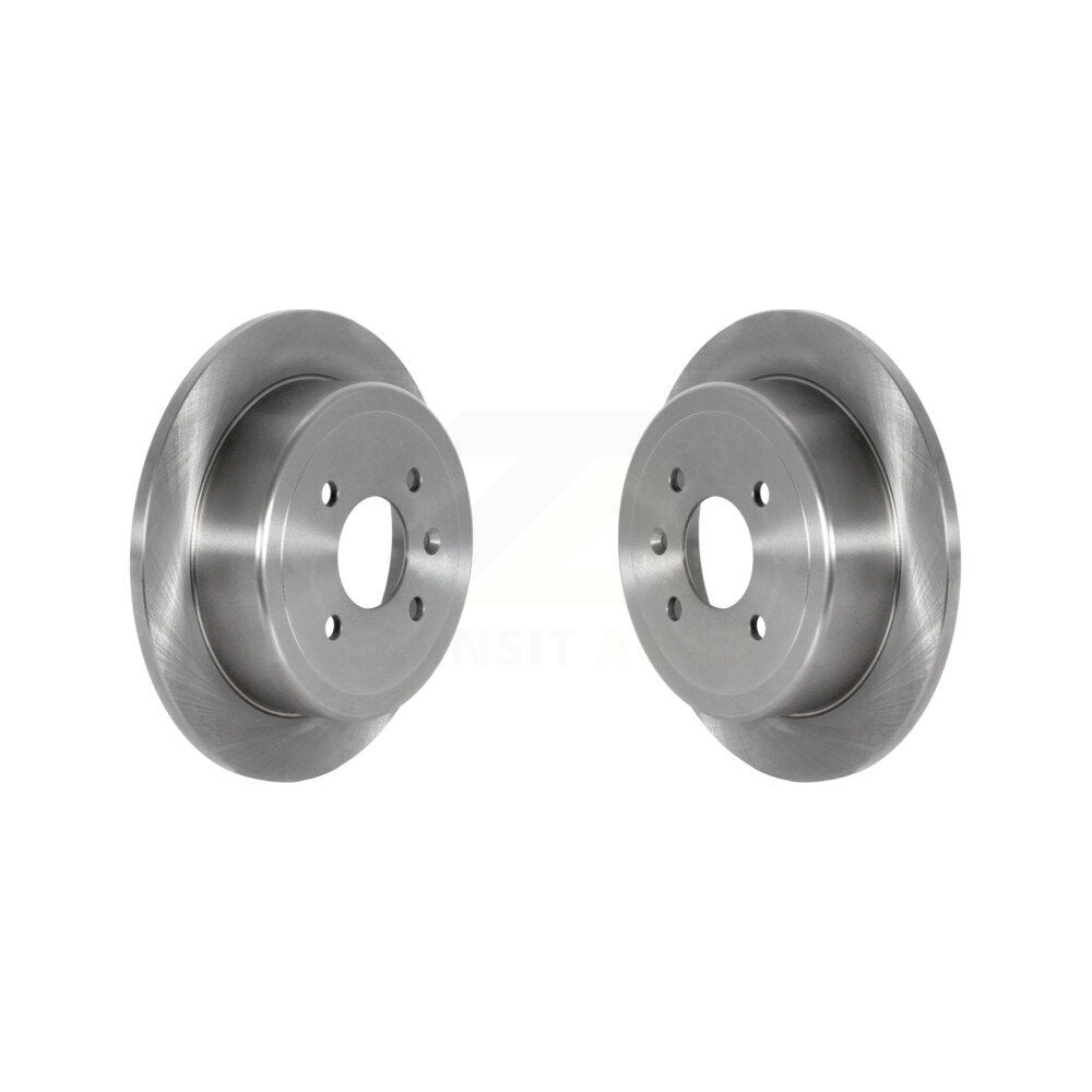 Disc Brake Rotors Rear Pair For Chevrolet Spark EV