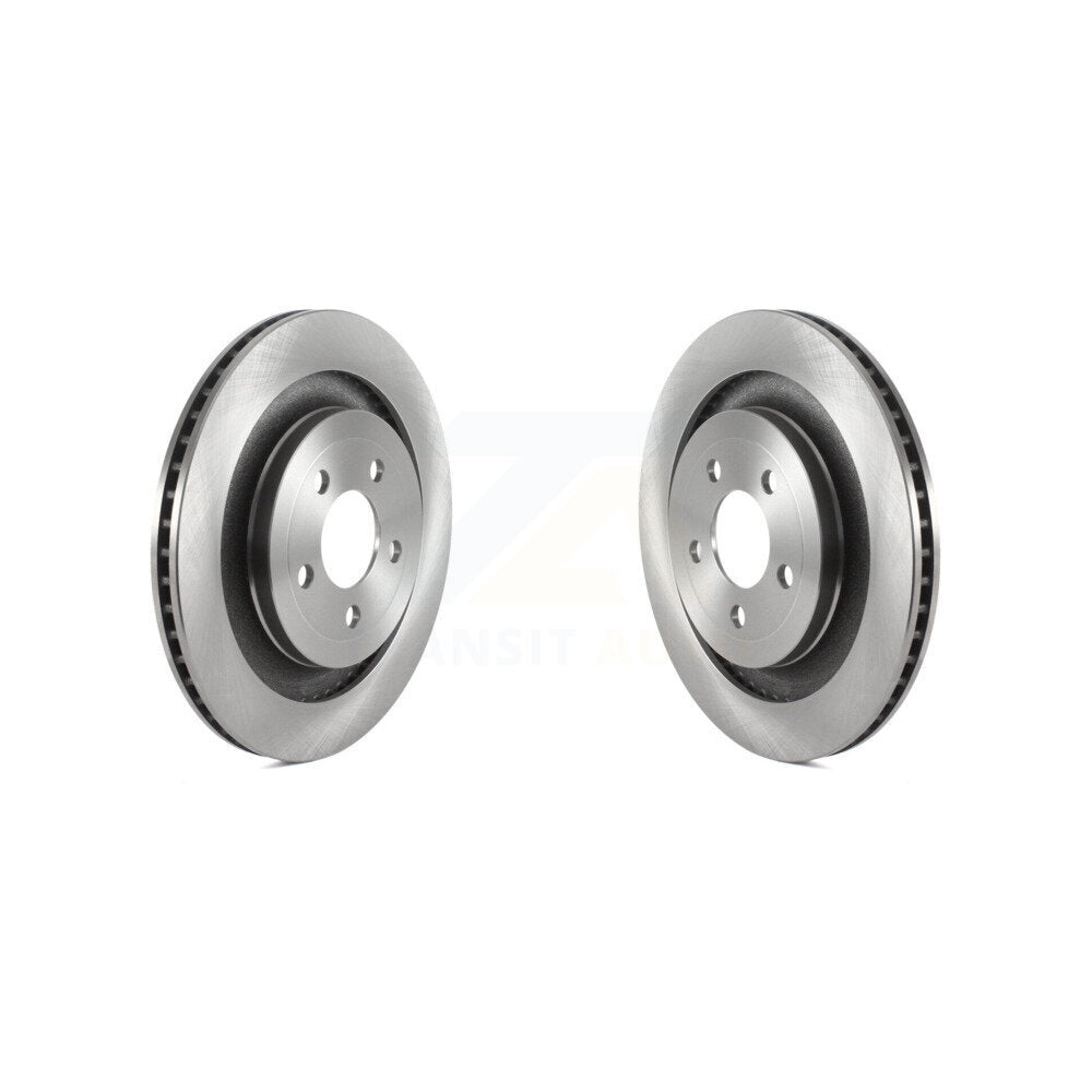 Disc Brake Rotors Rear Pair For Ford Mustang