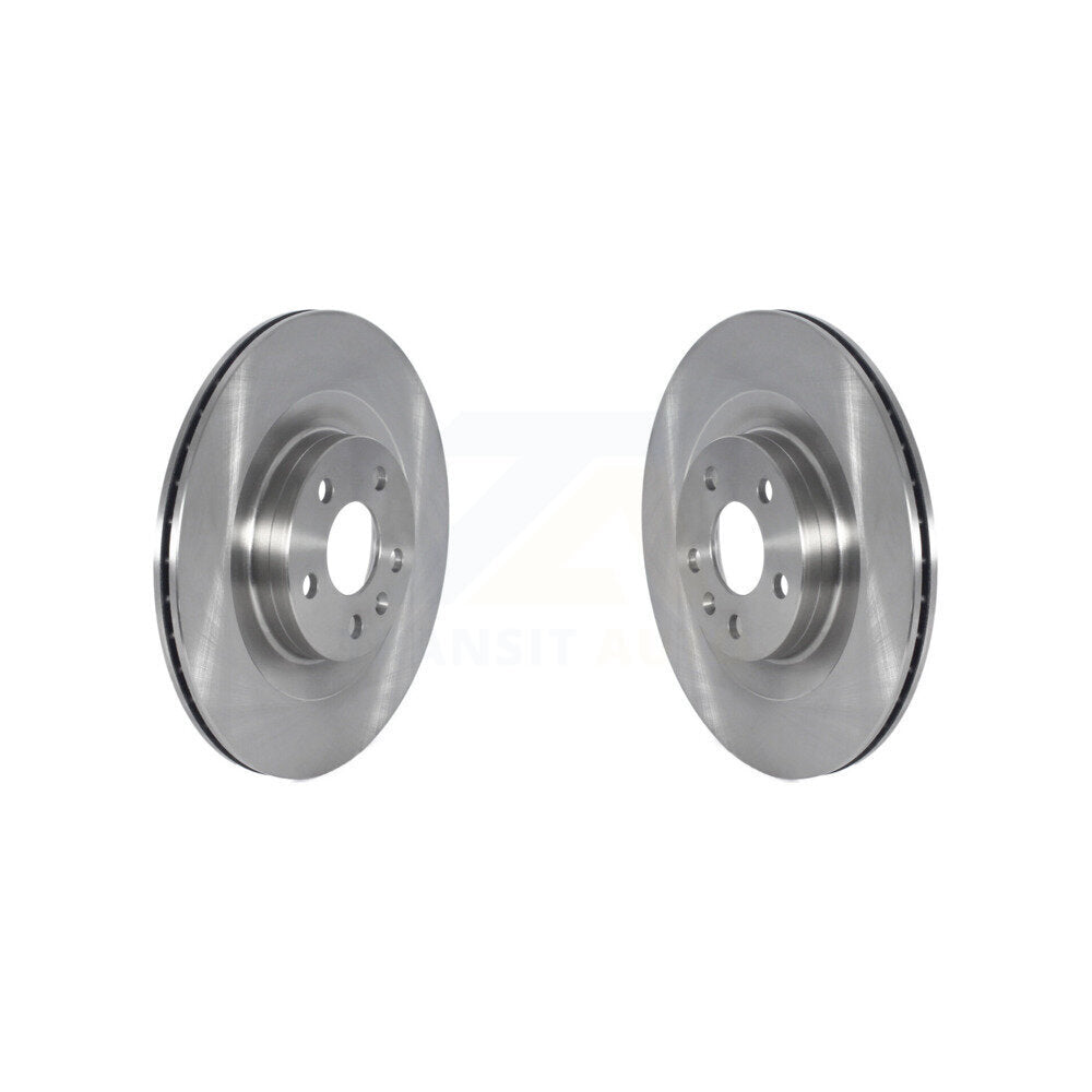 Disc Brake Rotors Rear Pair For Volvo XC60 XC90 S60 V60 Cross Country V90 S90