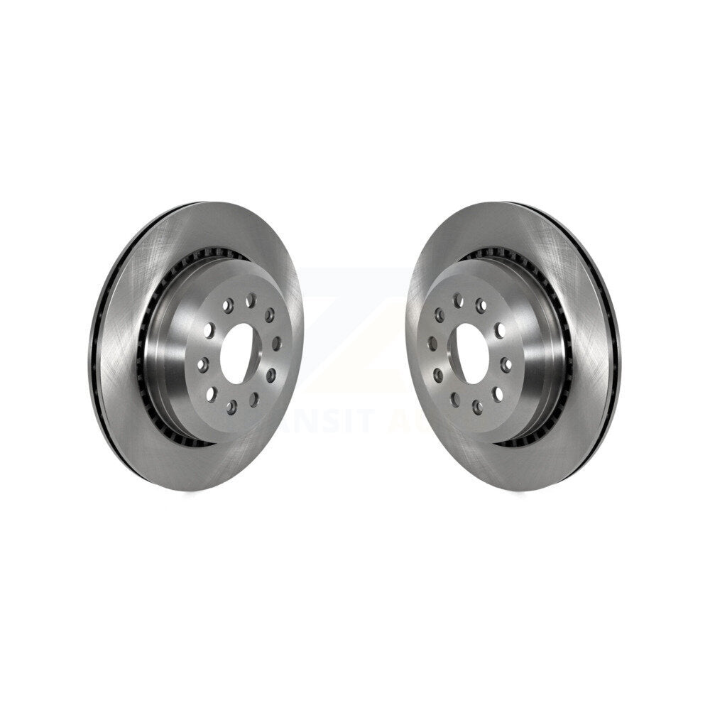 Disc Brake Rotors Rear Pair For Jeep Wrangler Gladiator