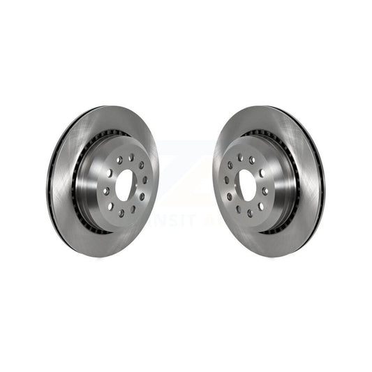 Disc Brake Rotors Rear Pair For Jeep Wrangler Gladiator