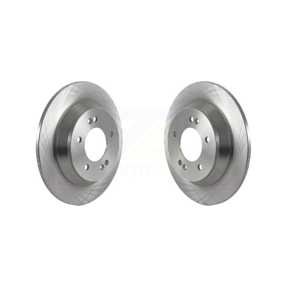 Disc Brake Rotors Rear Pair For Hyundai Kona Kia Seltos Soul