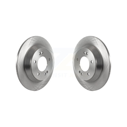 Disc Brake Rotors Rear Pair For Hyundai Kona Kia Seltos Soul