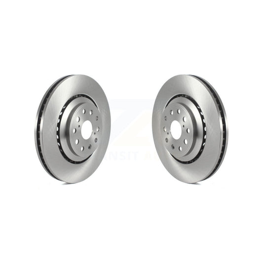 Disc Brake Rotors Rear Pair For Audi A8 Quattro S6 S7 S8