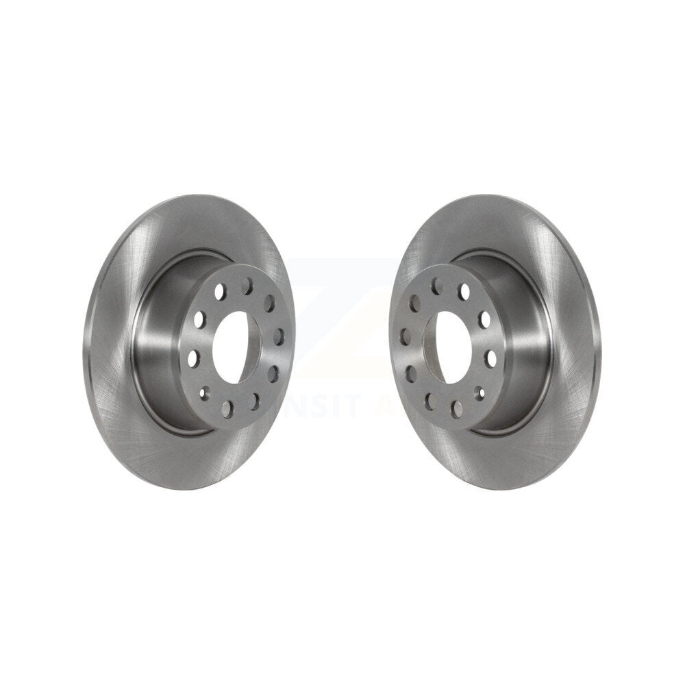 Disc Brake Rotors Rear Pair For Volkswagen Jetta Taos