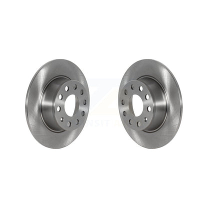 Disc Brake Rotors Rear Pair For Volkswagen Jetta Taos
