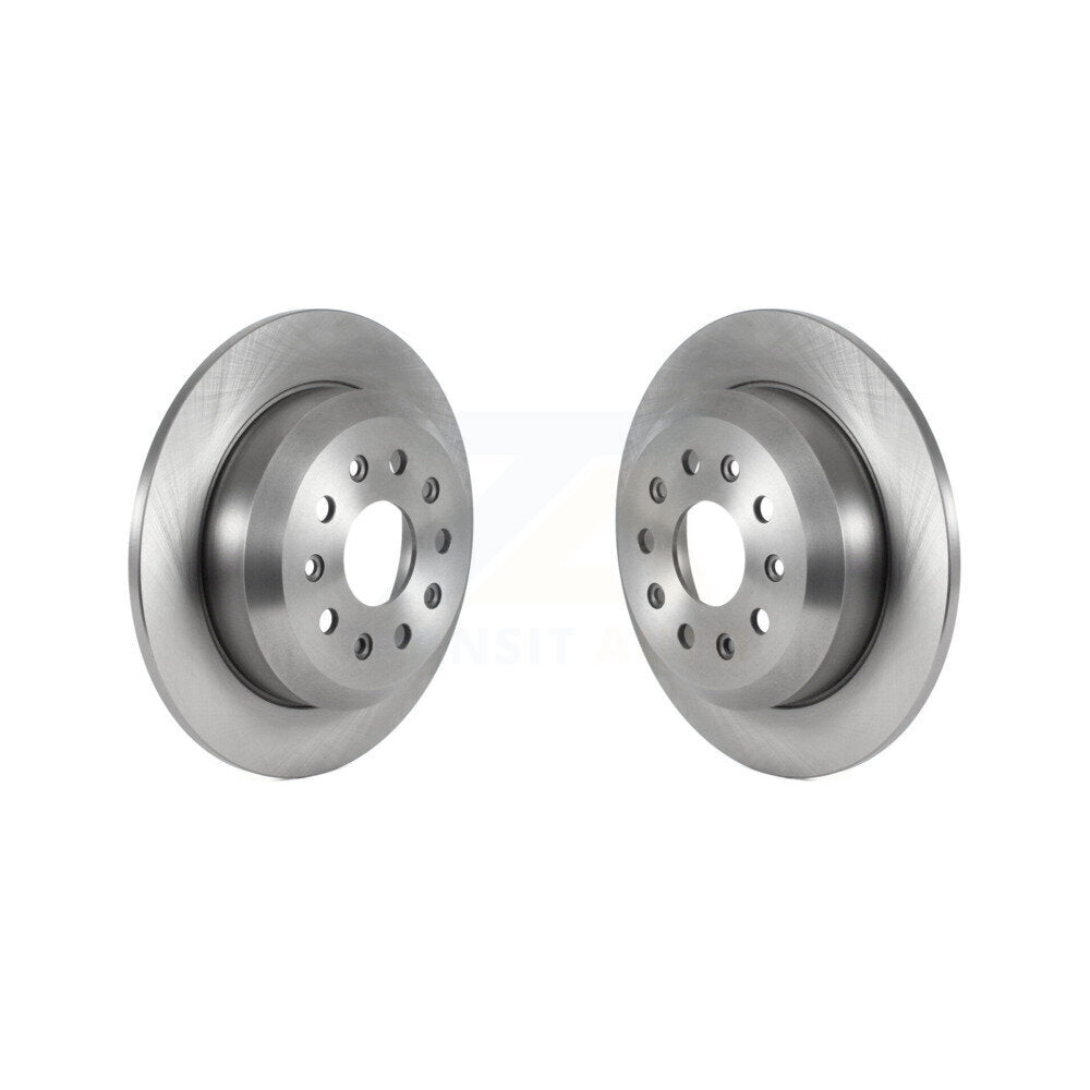Brake Rotor Rear Pair For Jeep Wrangler Without Heavy Duty Brakes Code BRY
