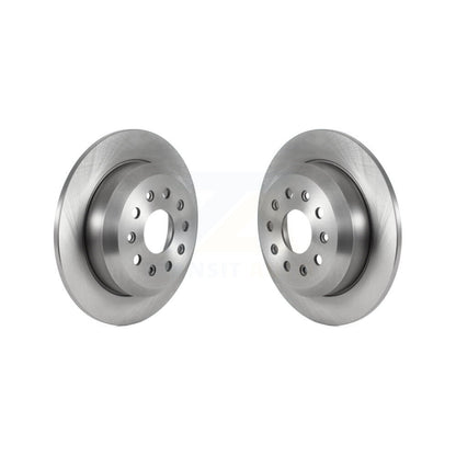 Brake Rotor Rear Pair For Jeep Wrangler Without Heavy Duty Brakes Code BRY