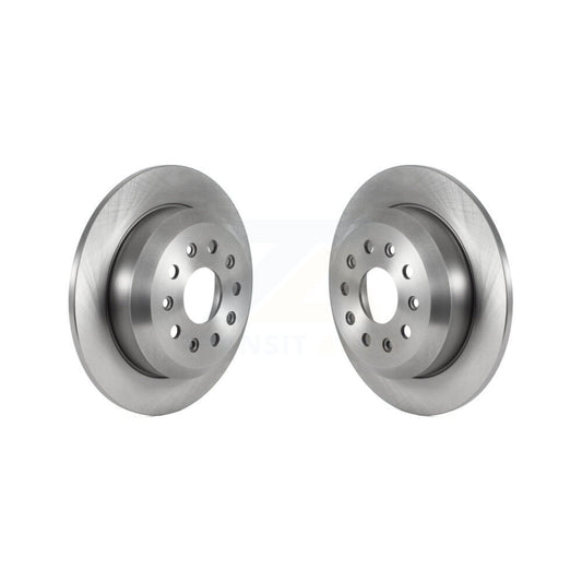 Brake Rotor Rear Pair For Jeep Wrangler Without Heavy Duty Brakes Code BRY
