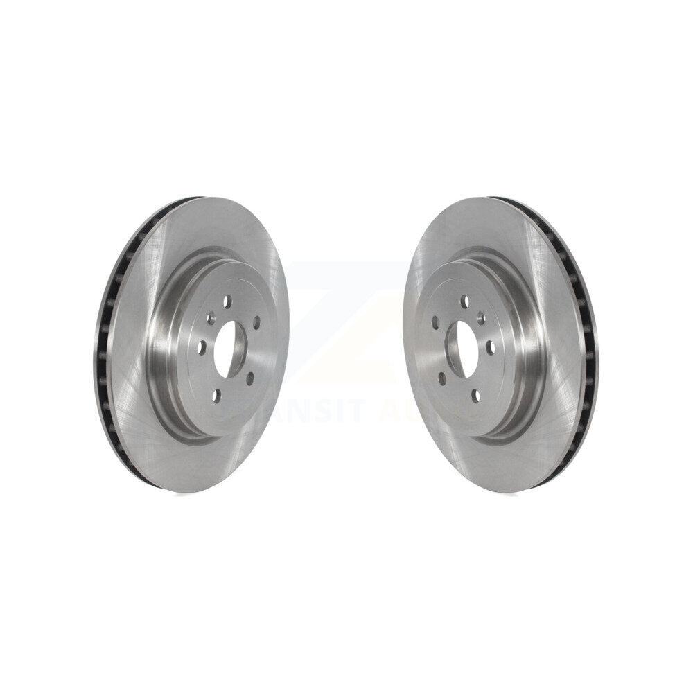 Disc Brake Rotors Rear Pair For Tesla S X