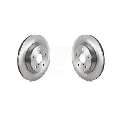 Disc Brake Rotors Rear Pair For Subaru Forester Crosstrek