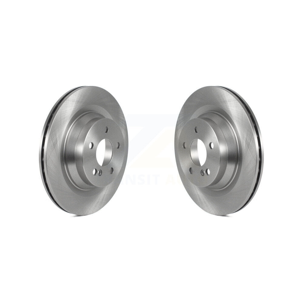 Disc Brake Rotors Rear Pair For Mercedes-Benz E550 CLS550