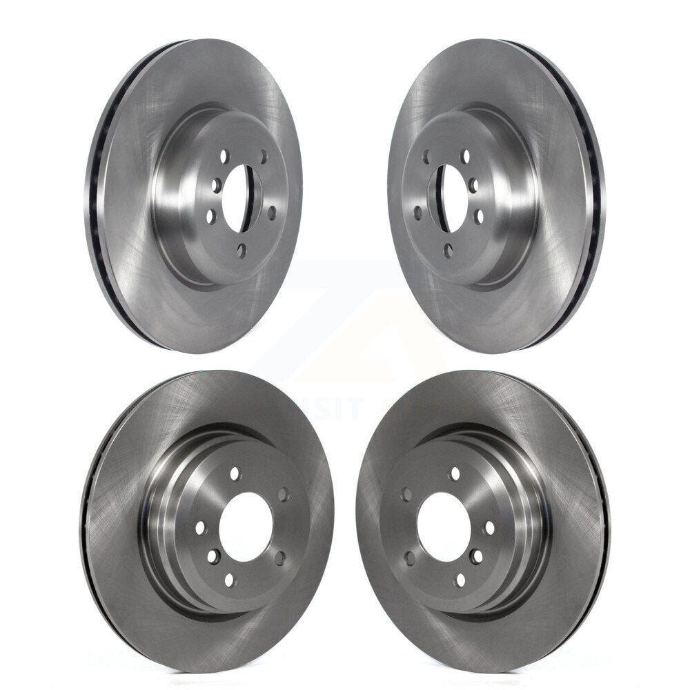 Disc Brake Rotors Front Rear Kit For 2012 BMW 335i Convertible/Coupe